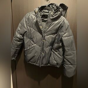 Madewell hooded puffer jacket